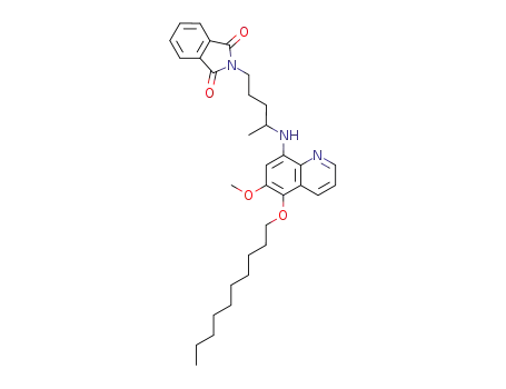 5-(n-Decoxy)-6-methoxy-8-(1-methyl-4-phthalimidobutylamino)quinoline