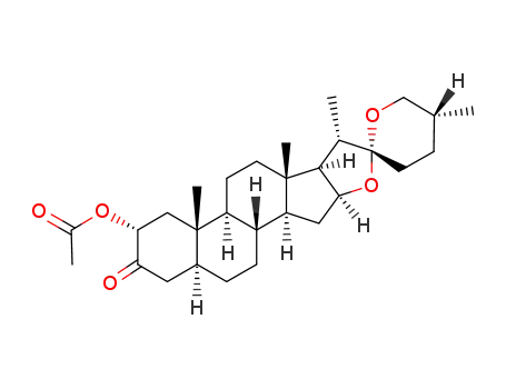 2α-acetoxy-5α-spirostan-3-one