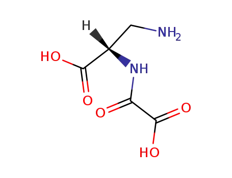 Molecular Structure of 61277-72-3 (3-amino-N-(carboxycarbonyl)-L-alanine)