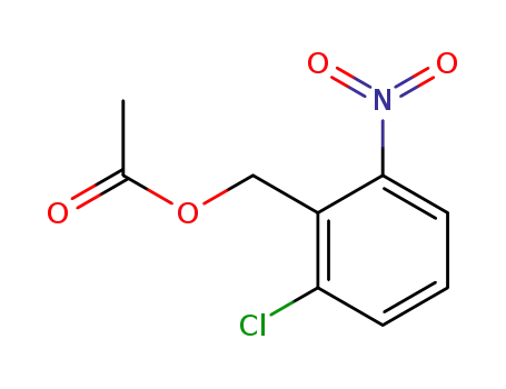 Molecular Structure of 919076-97-4 (Benzenemethanol, 2-chloro-6-nitro-, 1-acetate)