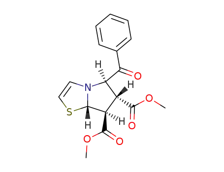 (5R,6R,7S,7aS)-5-Benzoyl-5,6,7,7a-tetrahydro-pyrrolo[2,1-b]thiazole-6,7-dicarboxylic acid dimethyl ester