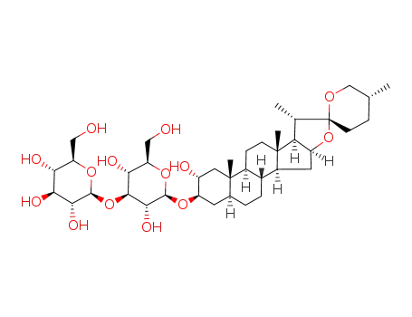 gitogenin 3-O-β-D-glycopyranosyl(1->3)-β-D-glucopyranoside
