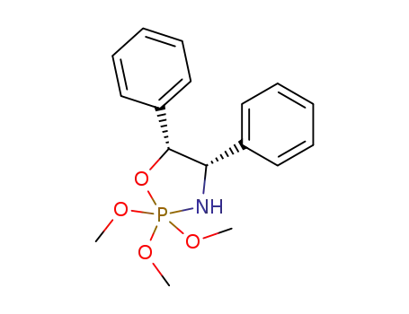 (4R*,5S*)-2,2,2-Trimethoxy-4,5-diphenyl-1,3,2λ5-oxazaphospholidin