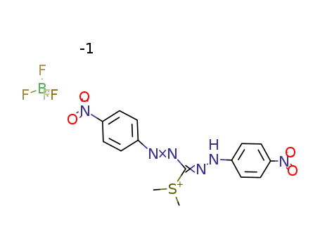 1,5-Bis-(4-nitrophenyl)-3-dimethylsulfonium-formazan-tetrafluorborat