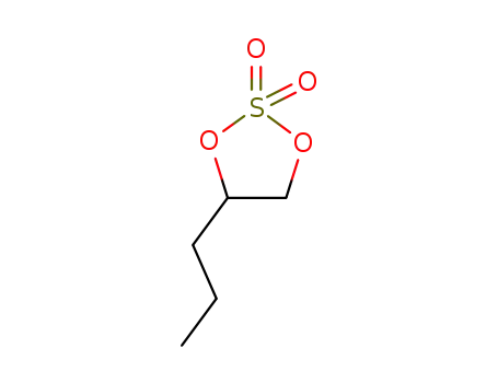 Molecular Structure of 165108-64-5 (4-propyl-[1,3,2]dioxathiolane-2,2-dioxide)