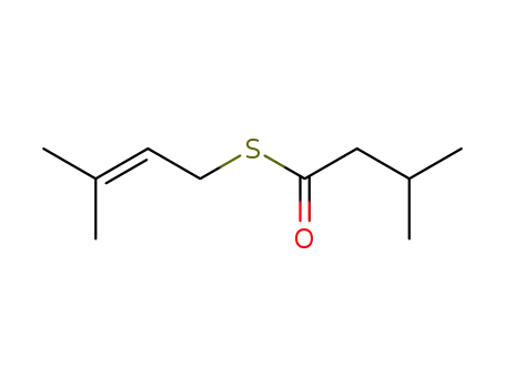 S-(3-methylbut-2-en-1-yl) 3-methylbutanethioate