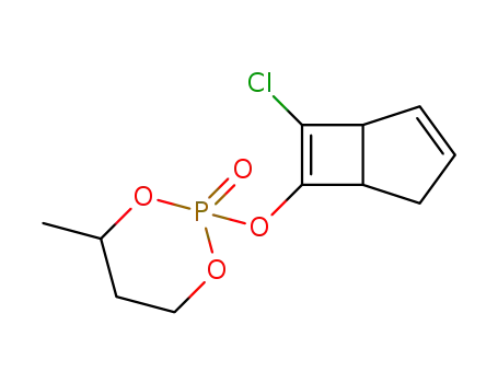 2-(7-chlorobicyclo<3.2.0>hepta-2,6-dien-6-yloxy)-4-methyl-1,3,2λ5-dioxaphosphorinane 2-oxide