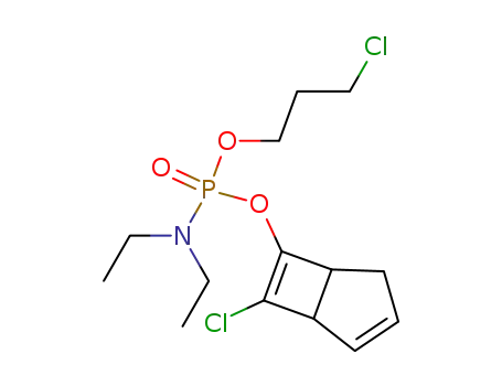 Diethyl-phosphoramidic acid 7-chloro-bicyclo[3.2.0]hepta-2,6-dien-6-yl ester 3-chloro-propyl ester