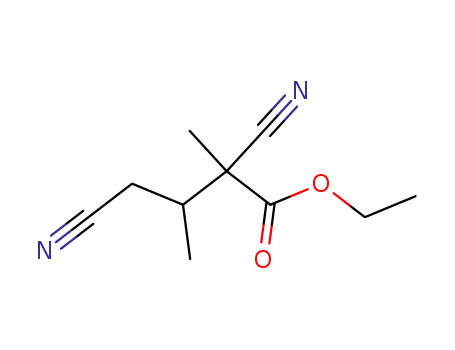 ethyl 2,4-dicyano-2,3-dimethylbutanoate