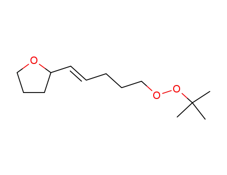 2-((E)-5-tert-Butylperoxy-pent-1-enyl)-tetrahydro-furan