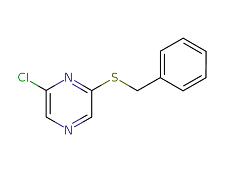 Molecular Structure of 33870-91-6 (2-(benzylthio)-6-chloropyrazine)