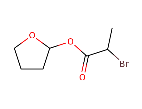 2-Bromo-propionic acid tetrahydro-furan-2-yl ester