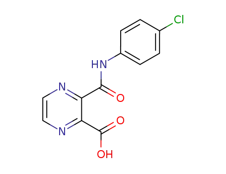 3-((4-chlorophenyl)carbamoyl)pyrazine-2-carboxylic acid