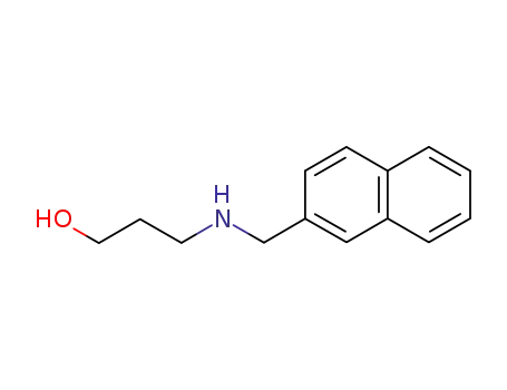3-((naphthalen-2-ylmethyl)amino)propan-1-ol