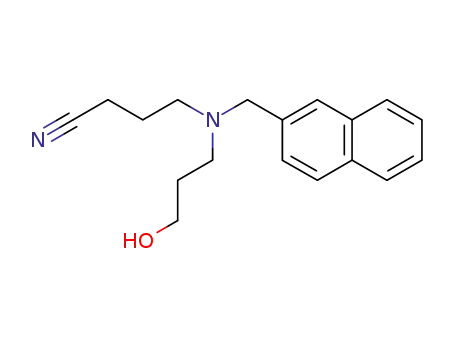 N-(3-cyanopropyl)-N-(2-naphthylmethyl)-3-amino-1-propanol