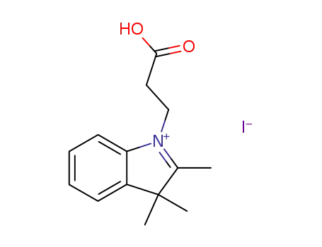 1-(β-carboxyethyl)-2,3,3-trimethyl-3H-indol-1-ium iodide