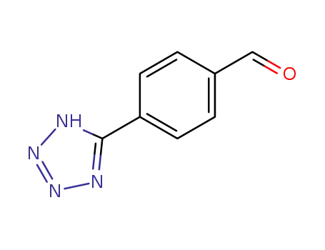 Molecular Structure of 74815-22-8 (4-(1H-TETRAZOL-5-YL)BENZALDEHYDE)