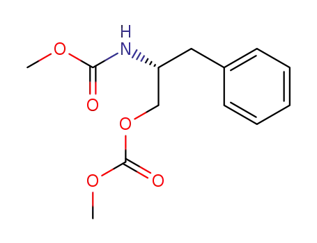 R-(+)-N,O-bis(methoxycarbonyl)-2-amino-3-phenylpropanol