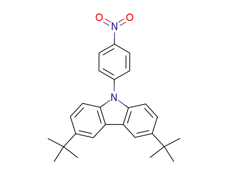 9H-Carbazole, 3,6-bis(1,1-dimethylethyl)-9-(4-nitrophenyl)-