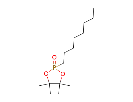 Molecular Structure of 281199-47-1 (1,3,2-Dioxaphospholane, 4,4,5,5-tetramethyl-2-octyl-, 2-oxide)