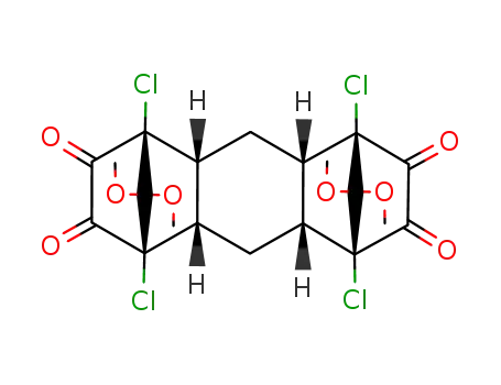 (1R,4S,4aS,5R,8S,8aS,9aR,10aR)-1,4,5,8-Tetrachloro-11,11,12,12-tetramethoxy-octahydro-1,4;5,8-dimethano-anthracene-2,3,6,7-tetraone