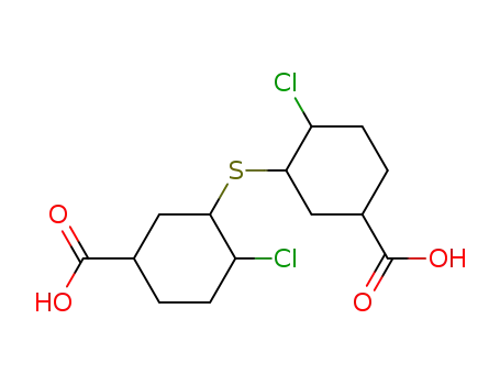 3-thiabis(4-chlorocyclohexanecarboxylic) acid