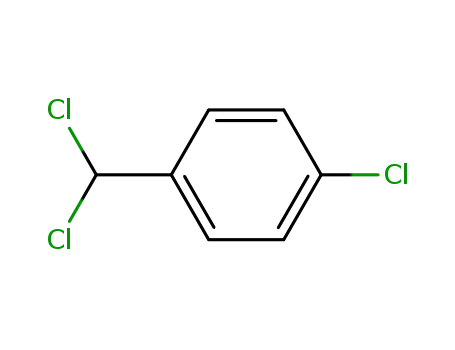 Molecular Structure of 13940-94-8 (4-chloro-1-(dichloromethyl)benzene)
