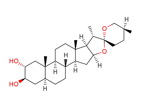 (25S)-5α-spirostane-2α,3β-diol