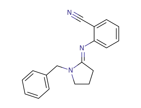 2-(1-benzyl-pyrrolidin-2-ylideneamino)benzonitrile