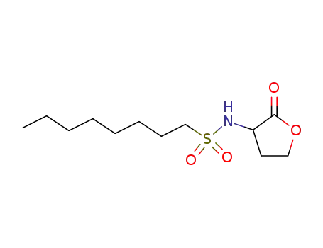 octane-1-sulfonic acid (2-oxo-tetrahydro-furan-3-yl)-amide