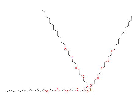 C2H5Si(OCH2(C2H4O)3CH2OC12H25)3