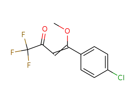 (E)-4-(4-Chloro-phenyl)-1,1,1-trifluoro-4-methoxy-but-3-en-2-one