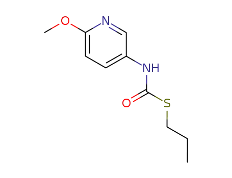 N-(6-methoxypyridine-3-yl)thiocarbamic acid S-propyl ester
