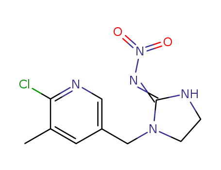 1-(6-chloro-5-methylpyridin-3-ylmethyl)-2-nitroiminoimidazolidine
