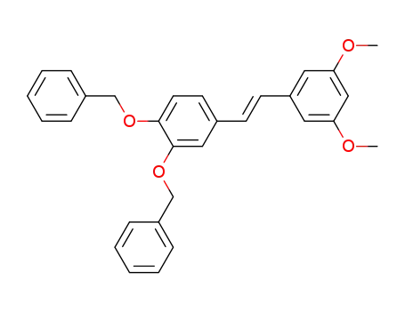 5-[2-(3,4-dibenzyloxyphenyl)ethenyl]-1,3-dimethoxybenzene