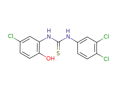 N-(2-hydroxy-5-chlorophenyl)-N'-(3,4-dichlorophenyl)thiourea
