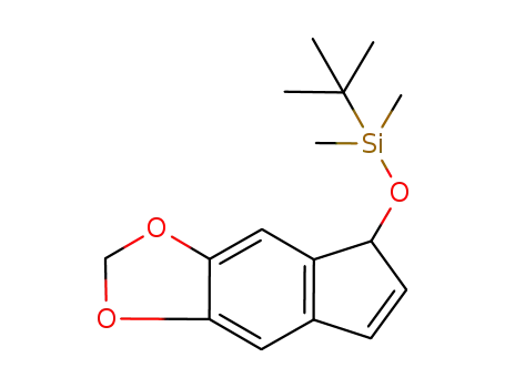 tert-butyl-(5H-indeno[5,6-d][1,3]dioxol-5-yloxy)dimethylsilane