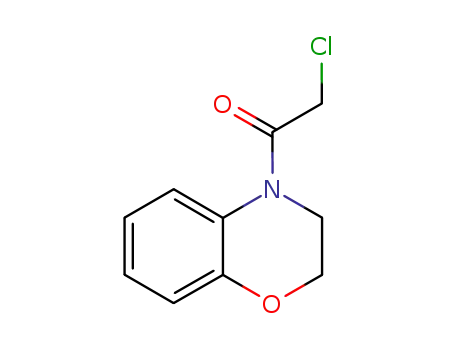2H-1,4-Benzoxazine, 4-(chloroacetyl)-3,4-dihydro- (8CI,9CI)