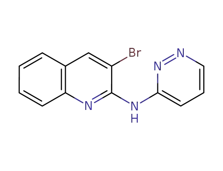 3-bromo-N-(pyridazin-3-yl)quinolin-2-amine