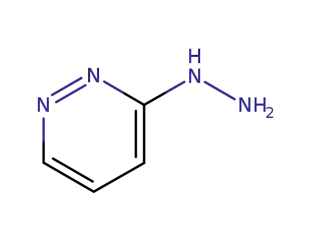 Molecular Structure of 40972-16-5 (3-HYDRAZINOPYRIDAZINE)