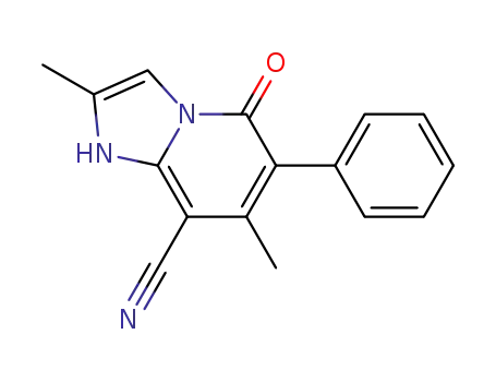 2,7-dimethyl-5-oxo-6-phenyl-1,5-dihydroimidazo[1,2-a]pyridine-8-carbonitrile