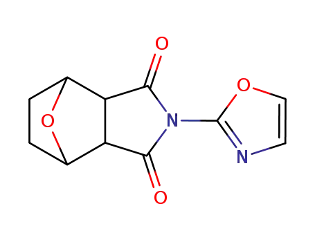 2-oxazol-2-yl-hexahydro-4,7-epioxido-isoindole-1,3-dione