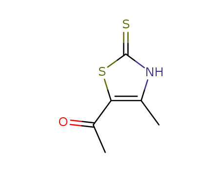 1-(4-methyl-2-thioxo-2,3-dihydrothiazol-5-yl)ethan-1-one