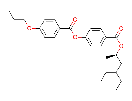 (R)-4-(3-ethyl-1-methylpentyloxycarbonyl)phenyl-4-n-propyloxybenzoate
