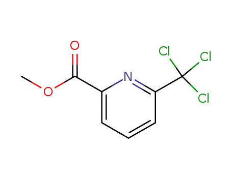 6-trichloromethyl-pyridine-2-carboxylic acid methyl ester