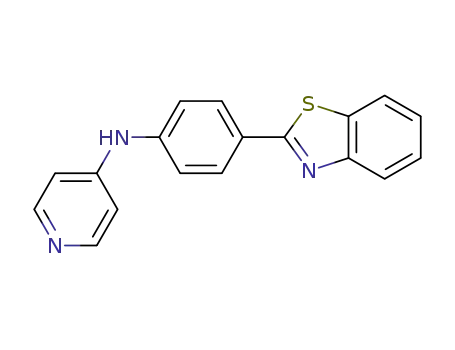 (4-benzothiazol-2-yl-phenyl)-pyridin-4-yl-amine