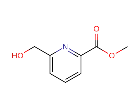 Molecular Structure of 39977-44-1 (METHYL-6-HYDROXYMETHYL-2-CARBOXYLATE PYRIDINE)