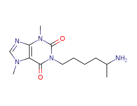1-(5-aminohexyl)-3,7-dimethylxanthine