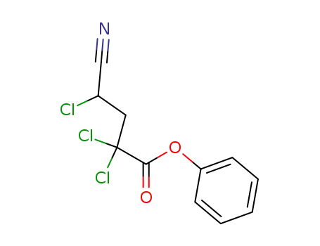 phenyl 4-cyano-2,2,4-trichlorobutyrate