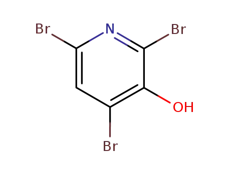 Molecular Structure of 6602-34-2 (2,4,6-TRIBROMO-3-PYRIDINOL)